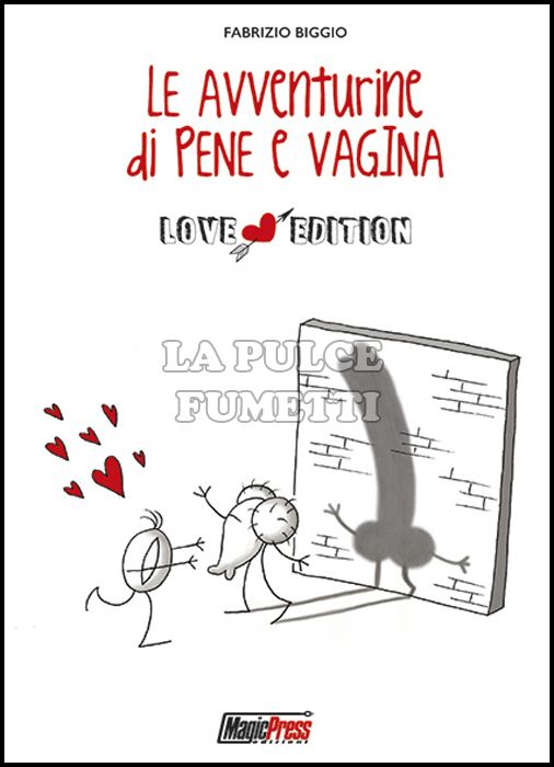 LE AVVENTURINE DI PENE E VAGINA - LOVE EDITION + CARTOLINA